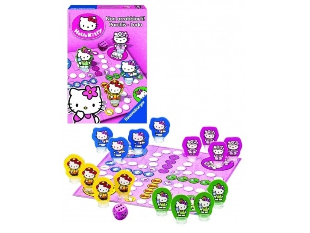 Gry Hello Kitty Idzie Do Szkoły Sklep MimiOnline - Chińczyk Hello Kitty - 220762