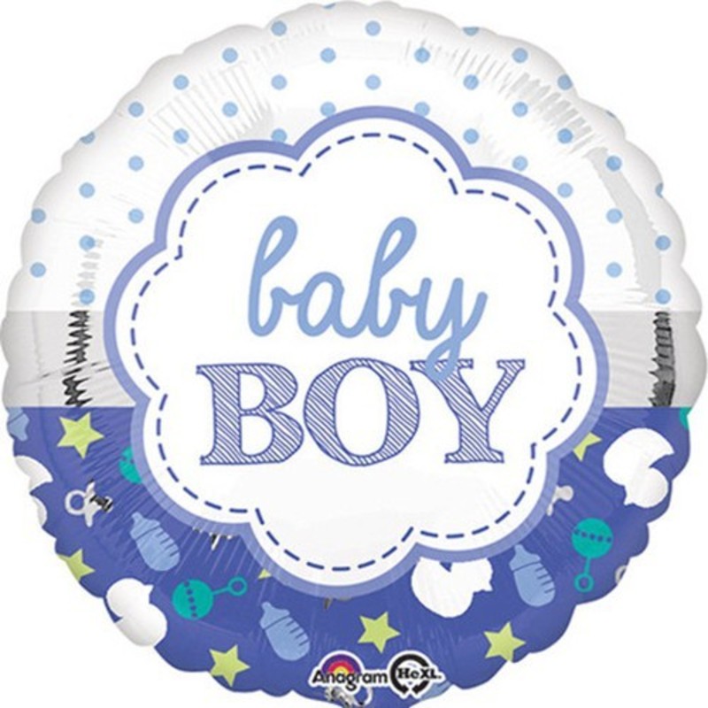 balon Baby Boy na baby shower cena znapelnieniem - 16,99 PLN