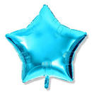 Balon foliowy gwiazdka jasnoniebieska  25 cm