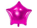 Balon foliowy gwiazdka rozowa 25cm