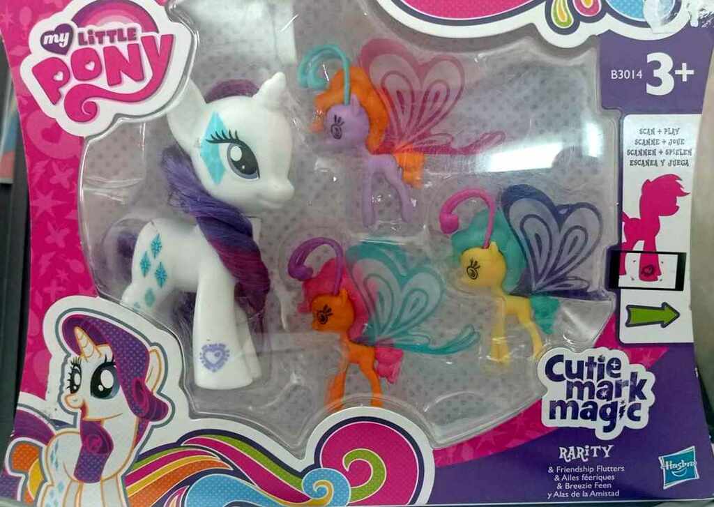 My Little Pony B3014 Skrzydlaty kucyk Rarity HASBRO B0358 - 29,52 PLN