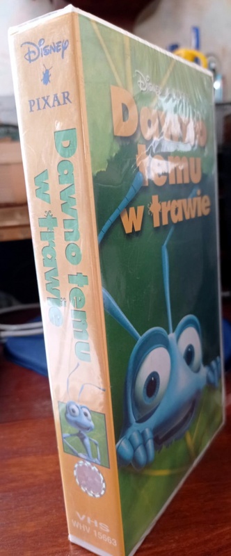 Kaseta video dawno temu...