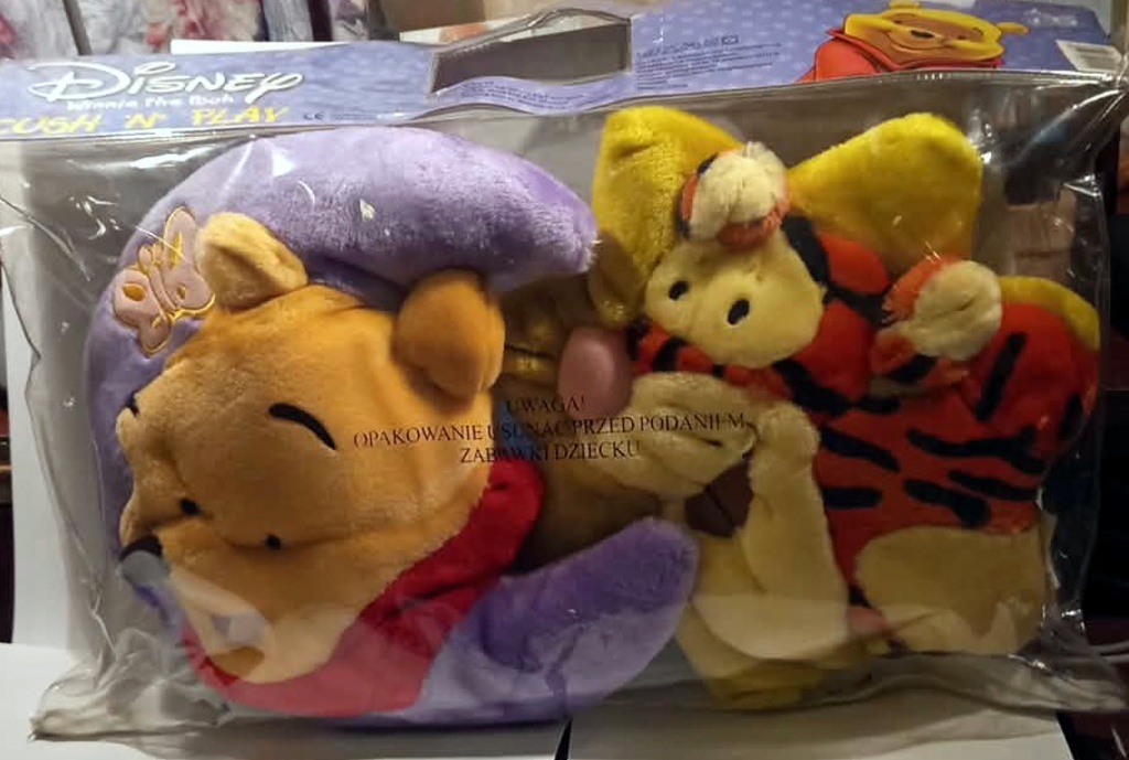 Poduszki mix Disney Kubuś i Tygrysek 29cm - 76,74 PLN